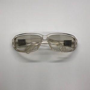 SOLD! Vintage Dolce & Gabbana Clear Sunglasses